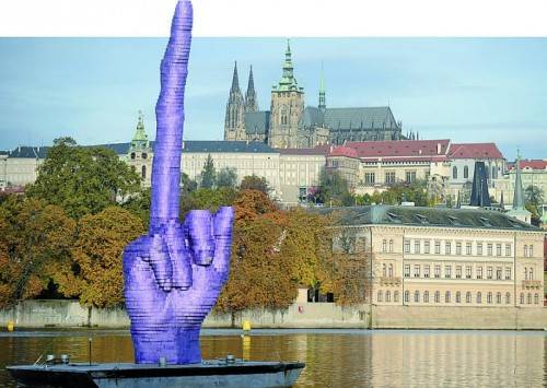 Eine „beredte Geste“ für die tschechischen Politiker. Foto: EPA