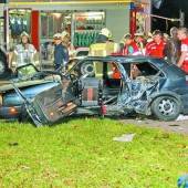 Folgenschwerer Unfall in Altach 19-Jähriger starb noch im Autowrack /B1