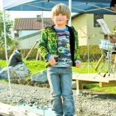 Platz für Kinder Naturspielpark neu in Lustenau /A10