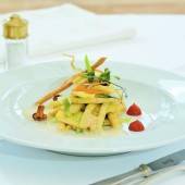 Dinkelschupfnudeln mit Käse