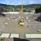 Turnhallenbau in Klaus im Plan
