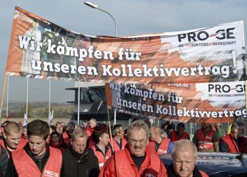 Nach Protesten Rückkehr an den Verhandlungstisch. Foto: Apa