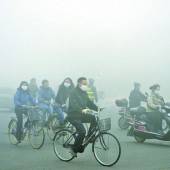 Chinesische Metropole Harbin versinkt im Smog-Chaos
