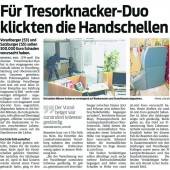Tresorknacker auf der Anklagebank