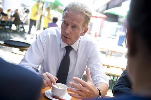 „Die Vorarlberger KMU sind das starke Rückgrat der Wirtschaft“, betont Wirtschaftsminister Reinhold Mitterlehner. Foto: vn/Rhomberg