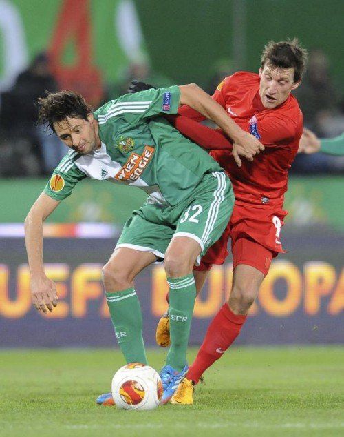 Branko Boskovic war Antreiber und Torschütze bei Rapid Wien. gepa