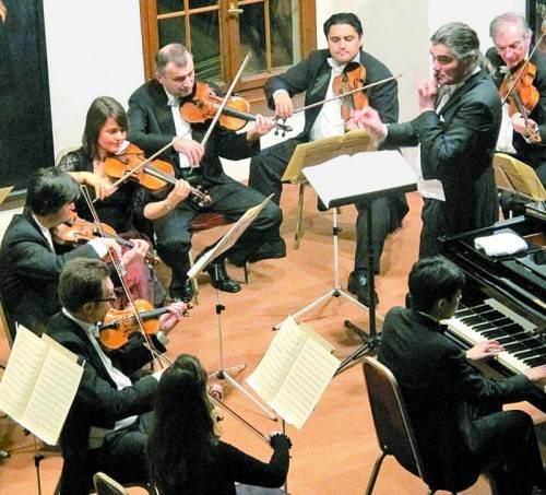 Das Kammerorchester Arpeggione. Foto: JU