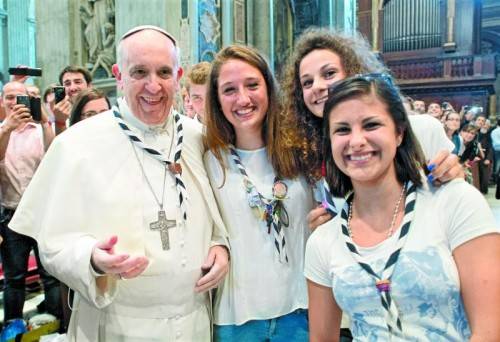„Der Papst begeistert die Jugendlichen, sich öffentlich einzusetzen.“ Foto: reuters