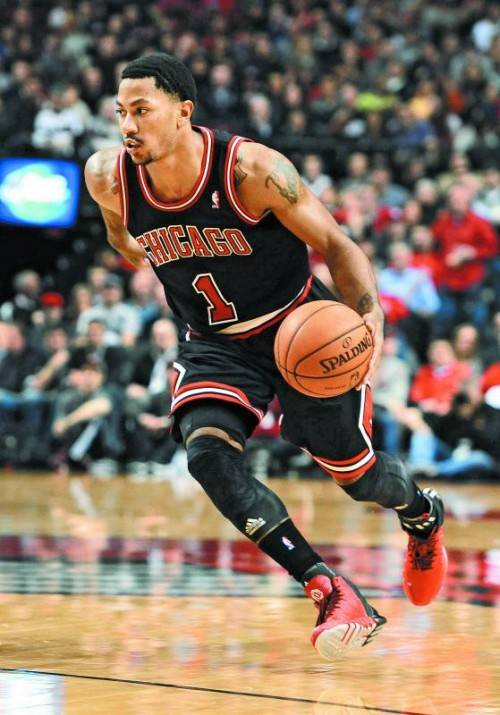 Derrick Rose: Meniskus gerissen, längerer Ausfall droht. Foto: ap