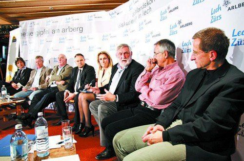 Diskussionsveranstaltung auf dem Mediengipfel 2011: EU-Themen haben sich seit dem ersten Treffen nachhaltig etabliert. Foto: Pro.Media