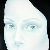 Gesicht wie eine schöne Maske