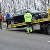 Auto auf Überholspur übersehen
