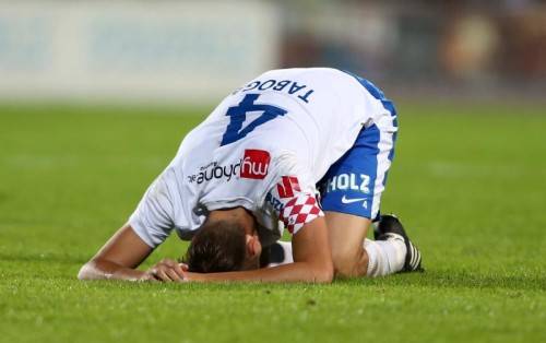 Für Dominique Taboga wird das Fußballerleben nach dem Geständnis nicht leichter. Fotos: gepa/2