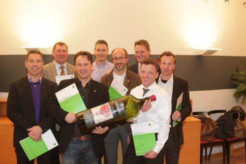 Joachim Stockinger, Wilhelm Bischof, Dirk Sander, Martin Prodinger, Andreas Wibmer, Patrick Ortlieb, Sven Talabudzinow und Markus Schuler.