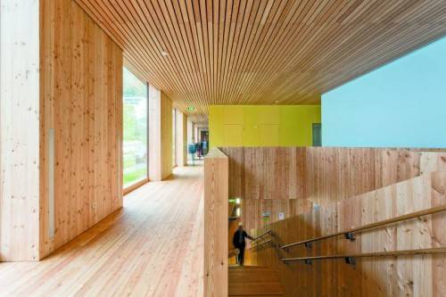 Kritik an den Dimensionen des „KinderHaus Seepark“ in Lochau.
Foto: Müller