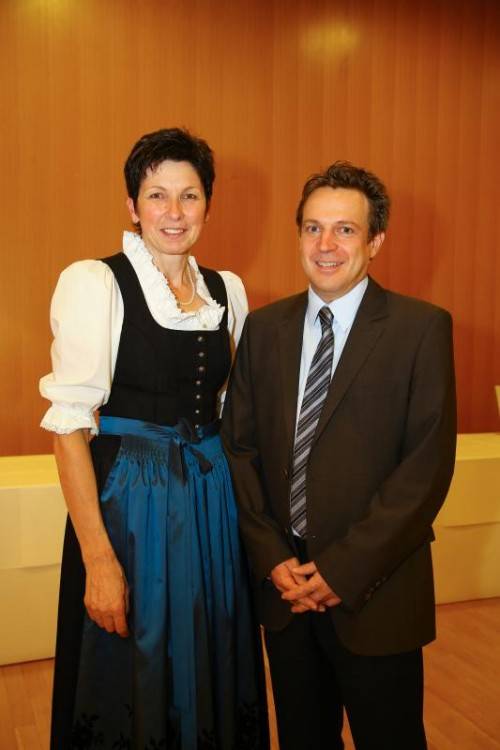 Landesbäuerin Andreas Schwarzmann und Paul Rusching (AK).