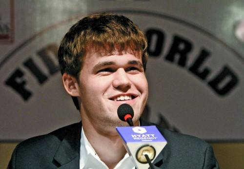 Magnus Carlsen, der neue Schach-Champion. Foto: REUTERS