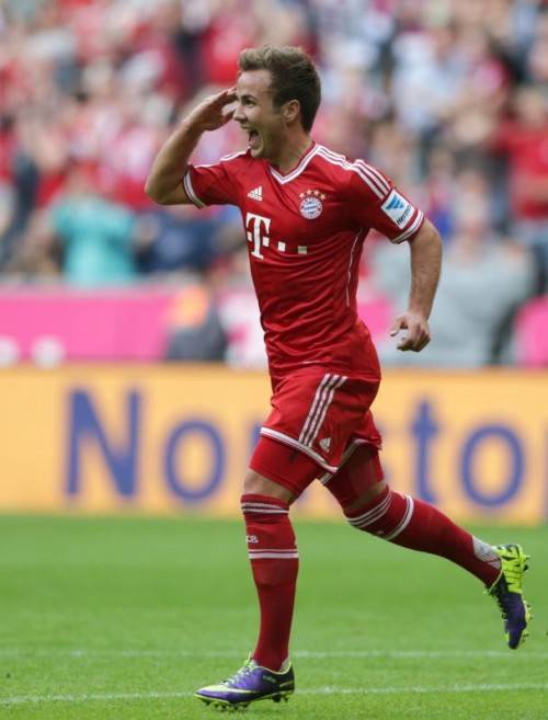 Mario Götze kehrt heute im Dress der Bayern nach Dortmund zurück.