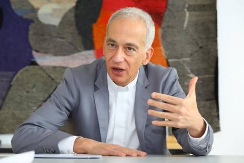 Michael Landau, neuer Präsident der Caritas: Von zehn Wählern waren zwei nicht da, drei verweigerten ihm die Stimme. Foto: VN/Hofmeister