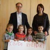 707 Euro vom Kiga Rheindorf