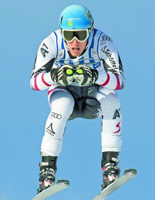Überraschte im Training mit Platz vier: Otmar Striedinger. Foto: ap