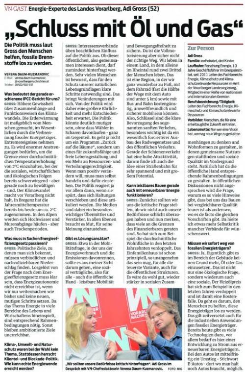 VN-Interview vom 12. Oktober 2013
