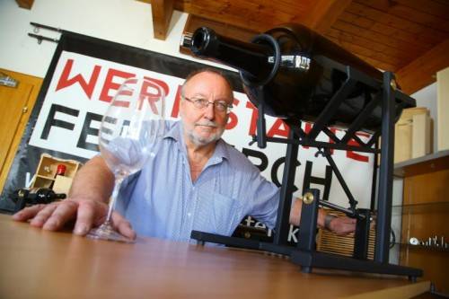„Wir wollen Produkte machen, die gebraucht werden“: Werkstättenleiter Wolfgang Schobel. VN/Hofmeister