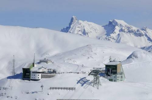 Soll über zwei Sommer hinweg erneuert werden: die Bergstation der Rüfikopfbahn.