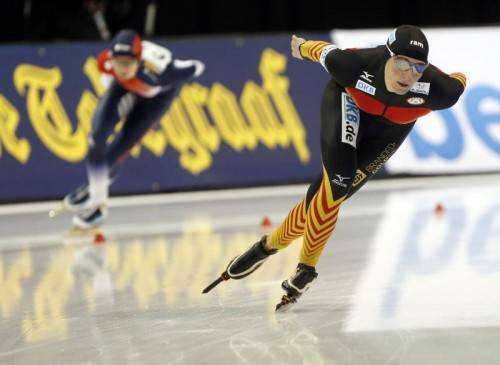 Zeigte Rekord-Blutwert an: Claudia Pechstein. Foto: ap