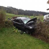 Bewusstloser Lenker: Hecke stoppte Auto