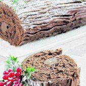 Traditionell: Bûche de Noël