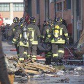 Tote bei Feuer in Fabrik in Prato