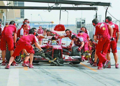 Der Pirelli-Wunsch nach zwei Pflicht-Boxenstopps pro Rennen wurde abgelehnt. Foto: ap