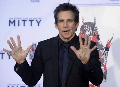 Der Schauspieler hinterließ seine Abdrücke auf dem Hollywood Boulevard in Los Angeles. Foto: rts
