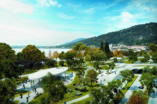 Die Genossenschaft mehramsee bat Experten um die Ansicht einer „bahnbefreiten“ Seepromenade. Foto: mehramsee