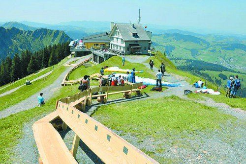 Die längste Bank steht im Appenzell – aber nicht mehr lange.