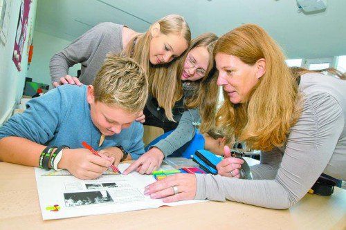 Die Pädagogik der Mittelschule findet Anerkennung. VN/Steurer
