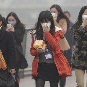 Gefährlich hohe Werte: Smogalarm in Schanghai