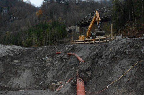 Die Wildbach- und Lawinenverbauung des Schanatobels geht in die nächste Runde. Foto: dob