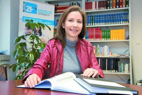 Ein Fernstudium gibt Barbara Brunner die Möglichkeit, ihre beruflichen Ziele und die Familie in Einklang zu bringen. Foto: VN/Paulitsch