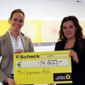 Zumtobel: 14.500 Euro für die Taifun-Opfer