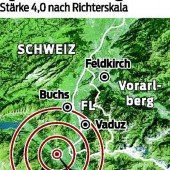 Beben auch in Vorarlberg