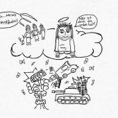 Karikatur. Von Jeanine Jenny (19)