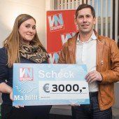 Großzügige „Ma hilft“-Spende