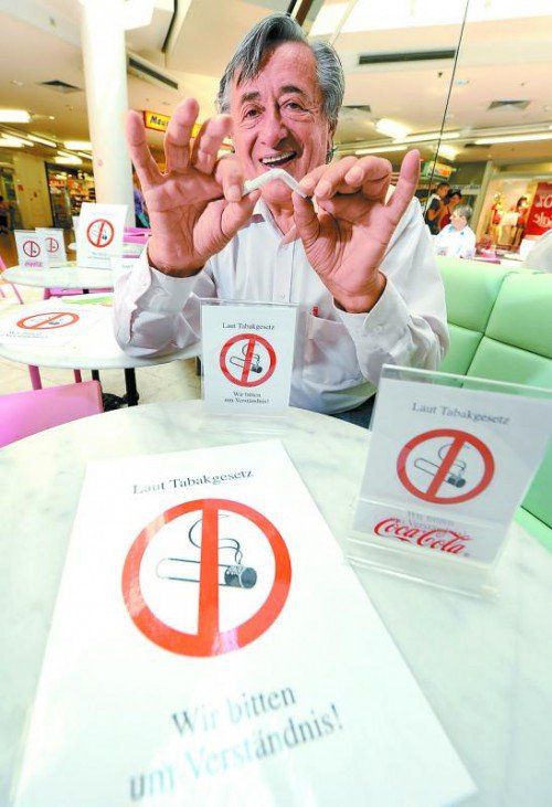 Führte Rauchverbot freiwillig ein: Richard Lugner. Foto: APA