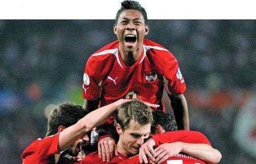Für Österreichs Fußballer des Jahres war 2013 ein großartiges Jahr. Nun wurde Alaba zum besten Außenverteidiger Deutschlands gewählt.  gepa