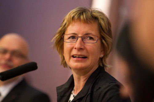 Gabriele Nußbaumer für Recht auf Selbstbestimmung. VN/Steurer