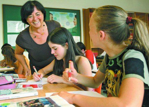 Grund zur Freude: Bei der PISA-Studie haben die österreichischen Schüler diesmal in allen Bereichen besser abgeschnitten. „Nicht signifikant, aber immerhin.“ Foto: APA