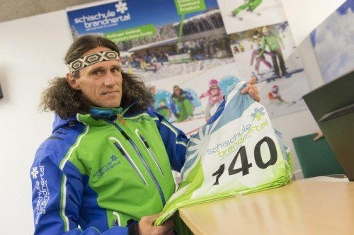 Ist mit seinem Team gerüstet für einen langen Skiwinter: Der Brandner Skischulleiter Reinhard Sperger. Foto:Stiplovsek