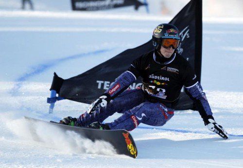 Lukas Mathies fuhr in Carezza auf den dritten Platz. Foto: ap